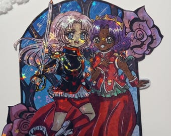 Revolutionary Girls holographic sticker
