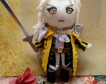 Alucard SOTN mini plush, collectable doll