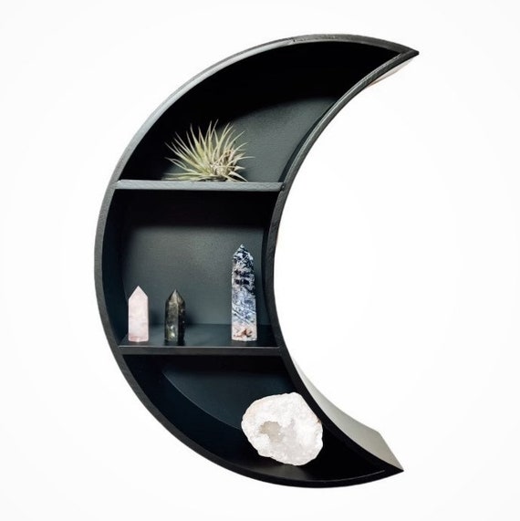 Moon shaped shelf deals nursery