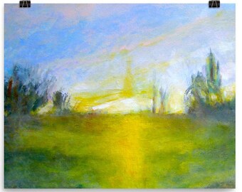 Art Print "Dawn" Matte 189 gsm Paper Landscape Poster Print