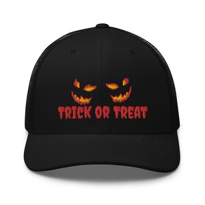 Gorra Trucker &quot;Truco o Trato&quot; Gorra Trucker Retro