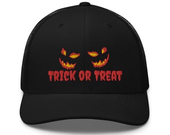 Trucker Cap "Trick or Treat" Retro Trucker Cap
