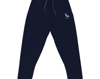 Embroidered Blue Jay Unisex Joggers