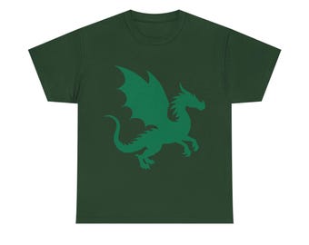 Green Dragon T-Shirt | Dragon Graphic Tee