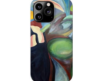 Summer Dance Slim Phone Case for iPhone 7-15, Lightweight, Stylish, Protective Cover for Dance Lovers & Summer Vibes