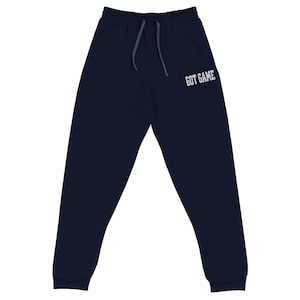 Got Game Embroidered Unisex Joggers – Comfortable Sportswear, Casual Streetwear Pants for Men & Women
