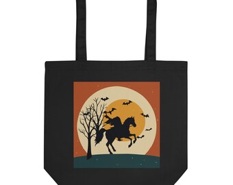 Headless Horseman Tote Bag for Halloween