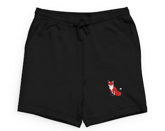 Fox Graphic Sweatshorts | Unisex Animal Athletic Shorts