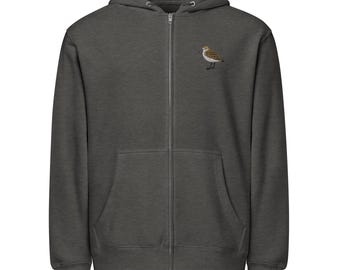 Sandpiper Embroidered full zip hoodie