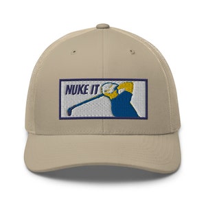 Gorra bordada &quot;Nuke It&quot; Golfer Cool Retro Trucker Cap