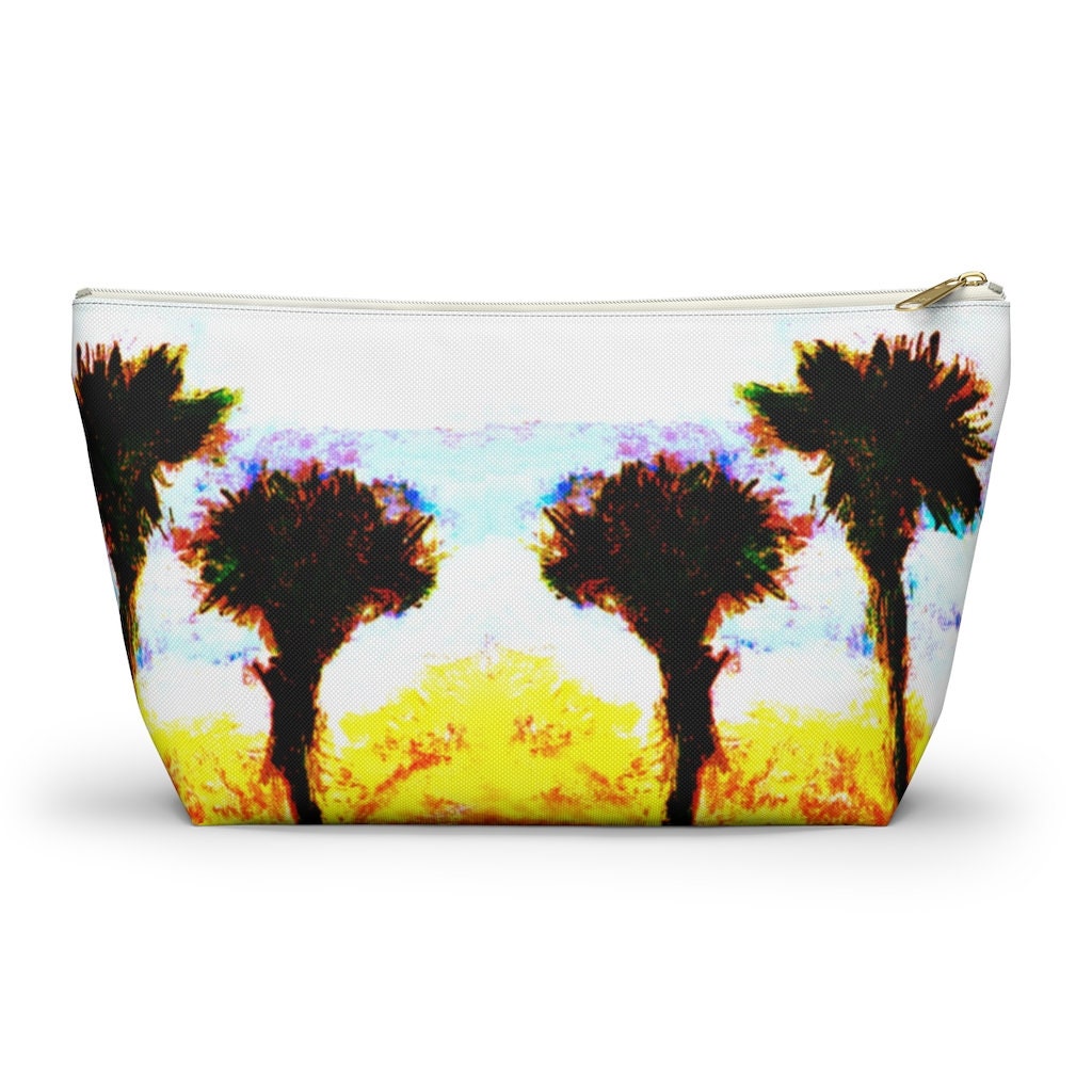 Zipper Accessory Pouch palms Carry All Make up Bag - Etsy UK