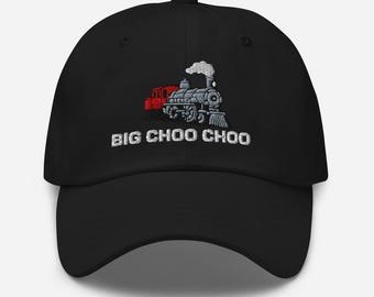 Big Choo Choo Embroidered Train Dad hat