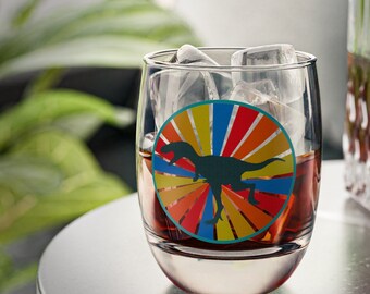 Time Warp Dinosaur Whiskey Glass