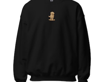 Golden Retriever Emboidered Unisex Sweatshirt