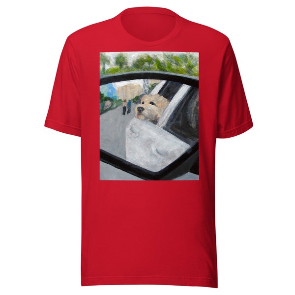 T-shirt Original Dog Art Graphic Tee Shirt - Wearable Canine Joy Cruisin' Myrtle Beach