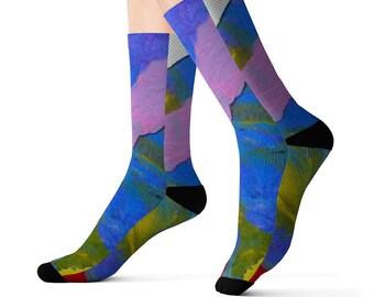 Maglolia 2 Art Socks Abstract Original Art Socks