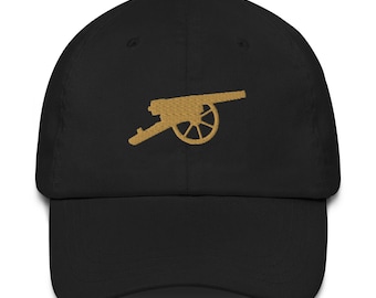 Embroidered Cannon Dad Hat