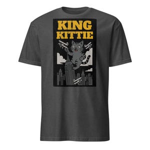 King Kittie – Giant Cat City Takeover Koszulka z krótkim rękawem unisex