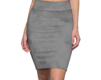 Women's Pencil Skirt Minimal Gray