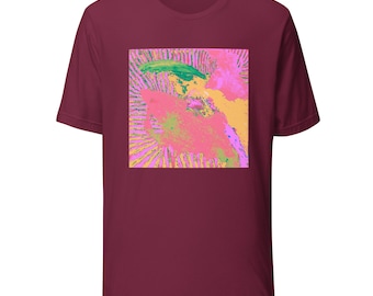 Mulberry Abstract Unisex t-shirt