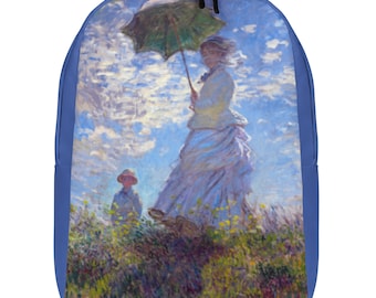 Backpack Monet Lady with a Parasol Capacity: 5.3 gallons (20 l)