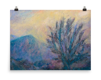 Art Print Poster "Quiet" Original Art Archival 189 gsm Paper • Giclee Quality Print Poster