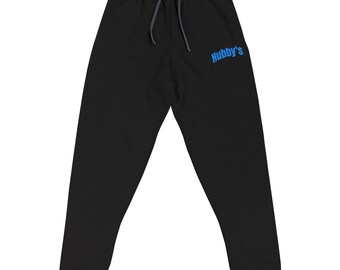 Embroidered Unisex Joggers for Men , Casual Cozy Lounge Pants, Adjustable Waist, Perfect Gift for the Hubby