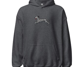 Dalmatian Embroidered Unisex Hoodie