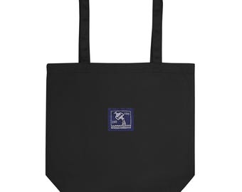 Aquarius Embroidered Eco Tote Bag - Reusable Sustainable Shopping Bag, Zodiac Gift, Eco-Friendly Tote, Astrology Lover Accessory
