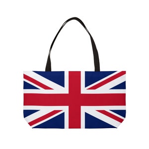 Union Jack England Flag Weekender Tote Bag