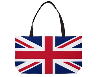 Union Jack England Flag Weekender Tote Bag