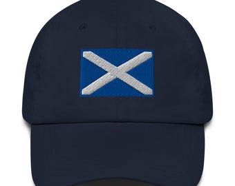 Scotland Saltire Embroidered Scottish Flag Hat