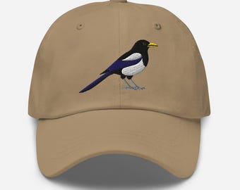 California Yellow Billed Magbie Dad hat