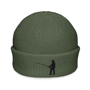 Reelin Fish in Embroidered Fisherman beanie