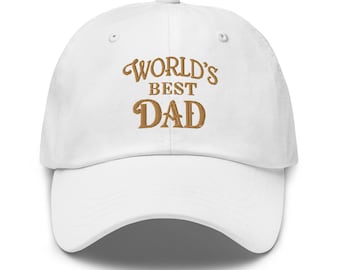 Embroidered Dad Cap, Father's Day Gift