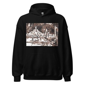 Hoodie &quot;Forsyth Park Fountain, Savannah GA&quot; Unisex Hooded Jumper