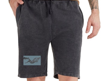 Shorts "Scuba Diver" Unisex Vintage Shorts