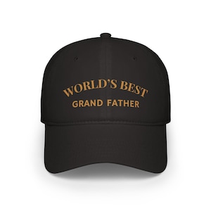 Customizable World&#39;s Best Hat Personalizable Printed Cap – Custom Gift for Men & Women, Embroidered Baseball Hat, Unique Anniversary Present