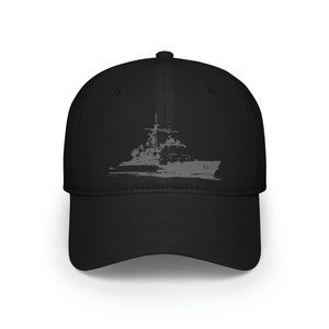 USS Cowpens Navy Cruiser Low Profile Baseball Cap