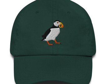 Embroidered Atlantic Puffin Dad hat