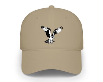 Osprey DTF Printed Bird Low Profile Baseball Cap | Ornithology Hat