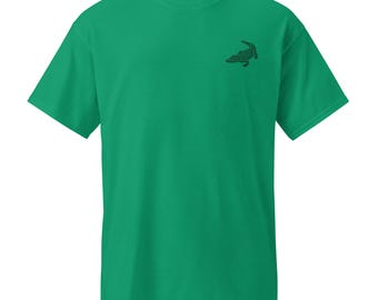 Alligator Embroidered Moisture Wicking T-Shirt for Men & Women | Lightweight, Quick-Dry Casual Tee
