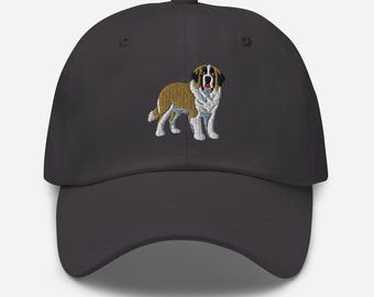 St Bernard Embroidered Dad hat
