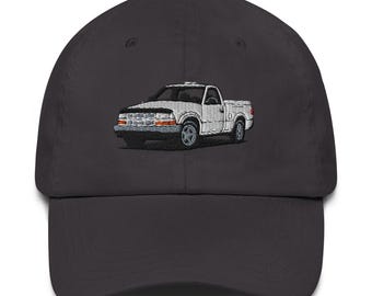 S-10 Inspired Embroidered Hat – Lowered Pickup Truck Cap