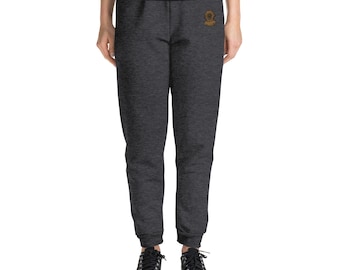 Retro Diver Bonnet Diver Helmet Joggers | Embroidered Unisex Sweatpants | Vintage Style Activewear