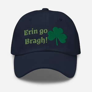 Cap &quot;Erin go Bragh! Shamrock&quot; St Patrick Day hat