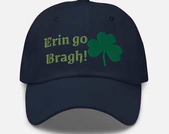 Cap "Erin go Bragh! Shamrock" St Patrick Day hat