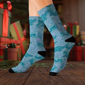 Socks SCUBA Sublimation Socks in 3 sizes by DonWillisJrArt