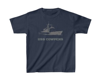 USS COWPENS Kids Youth Heavy Cotton™ Tee