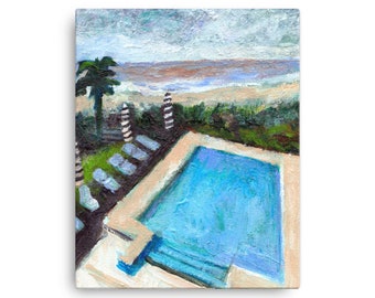 Canvas Art Print "Soon" Gallery Wrapped Hand Stretched Canvas Art Print